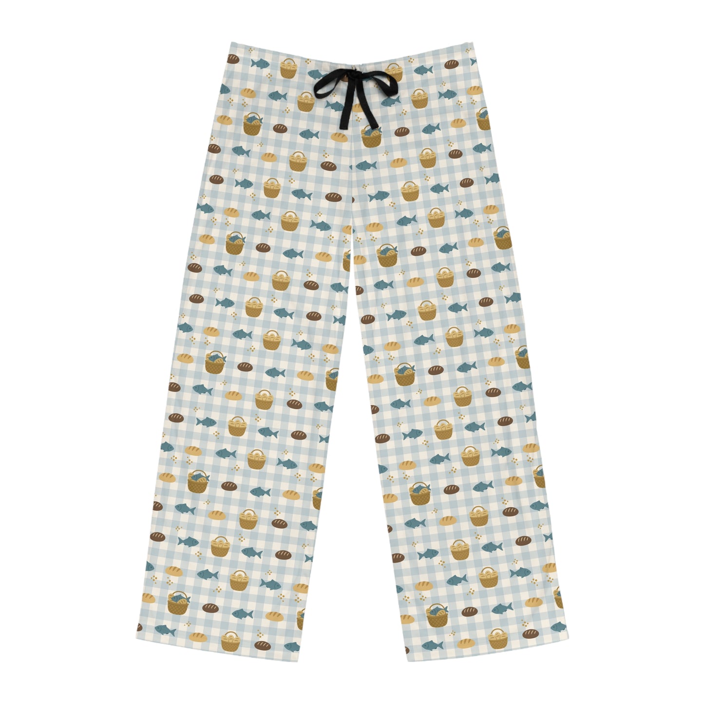 Men’s Blessing Pyjama Pants | Fishes & Loaves (Blue)