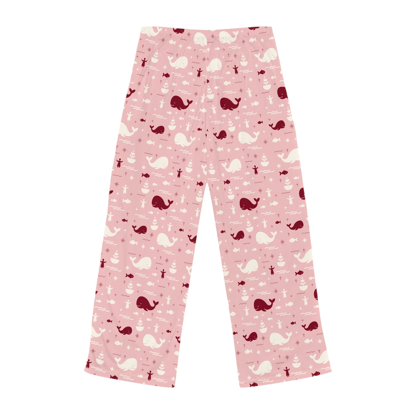 Women’s Blessing Pyjama Pants | Jonah & the Whale (Pink)