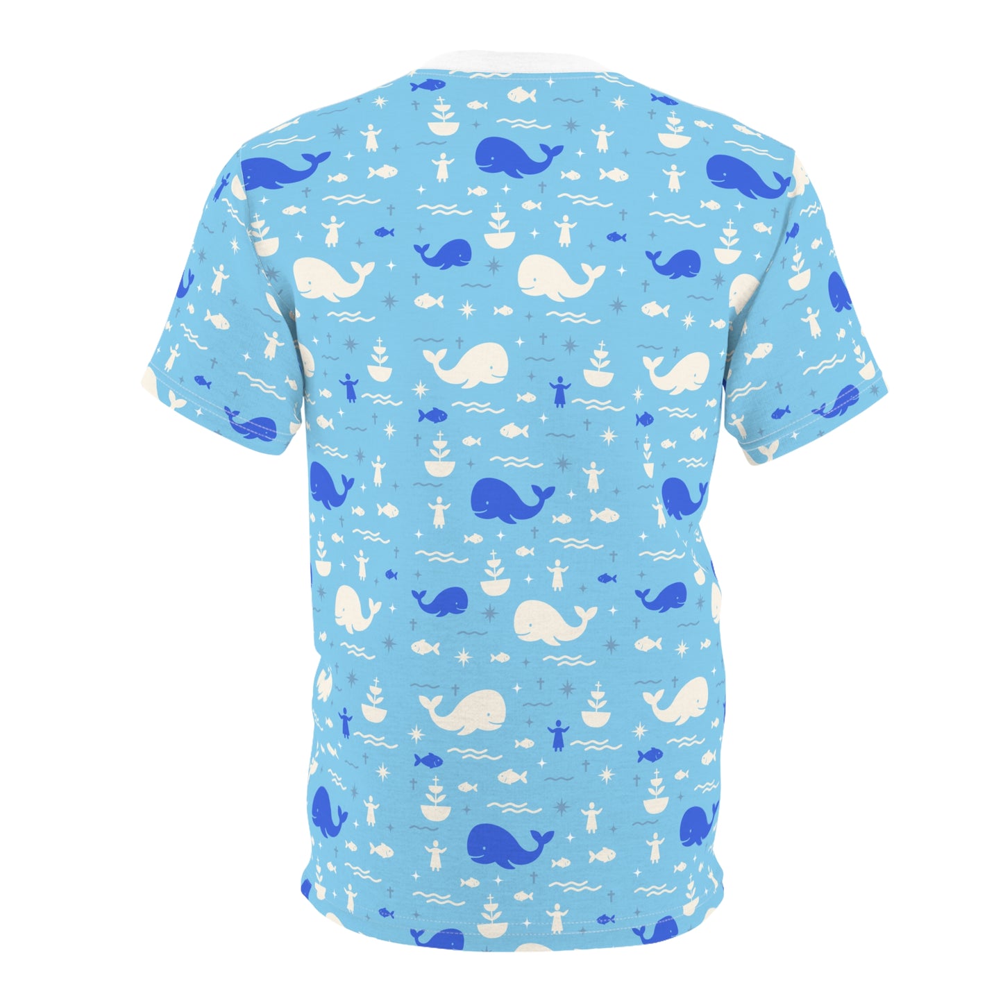 Blessing Pyjama Tee | Jonah & the Whale (Blue)