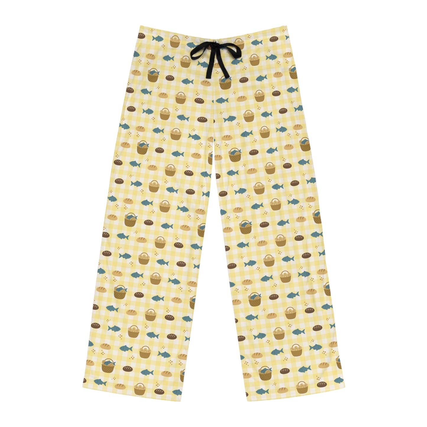 Men’s Blessing Pyjama Pants | Fishes & Loaves (Yellow)