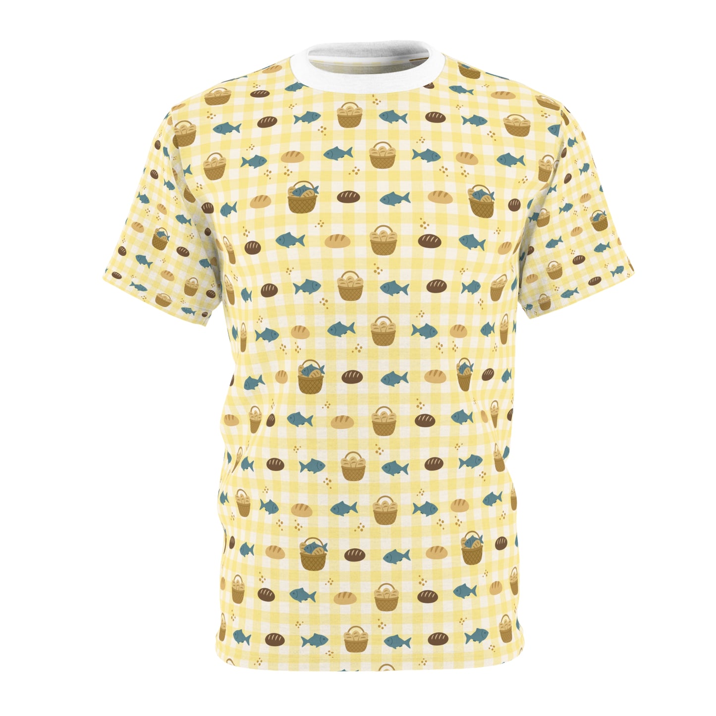 Blessing Pyjama Tee | Fishes & Loaves (Yellow)