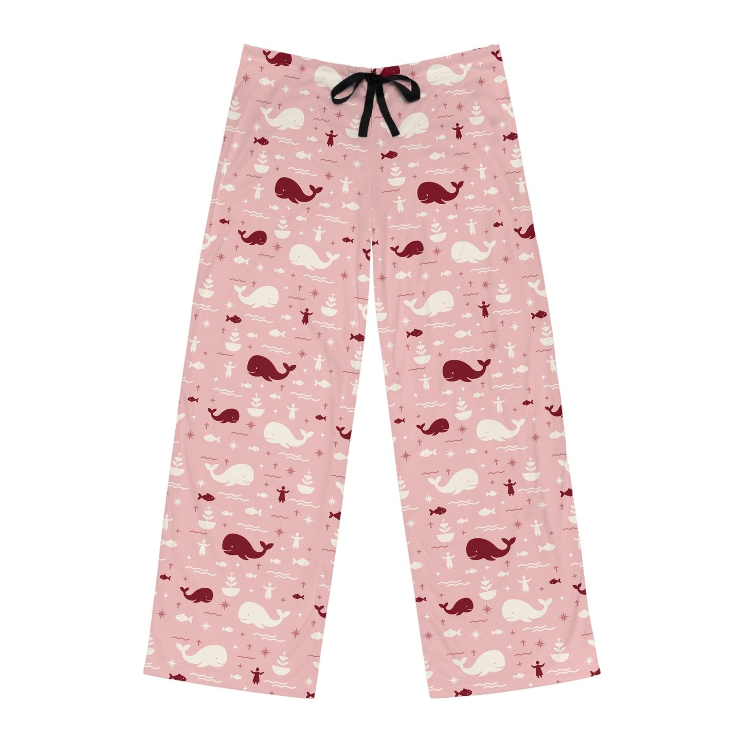 Men’s Blessing Pyjama Pants | Jonah & the Whale (Pink)