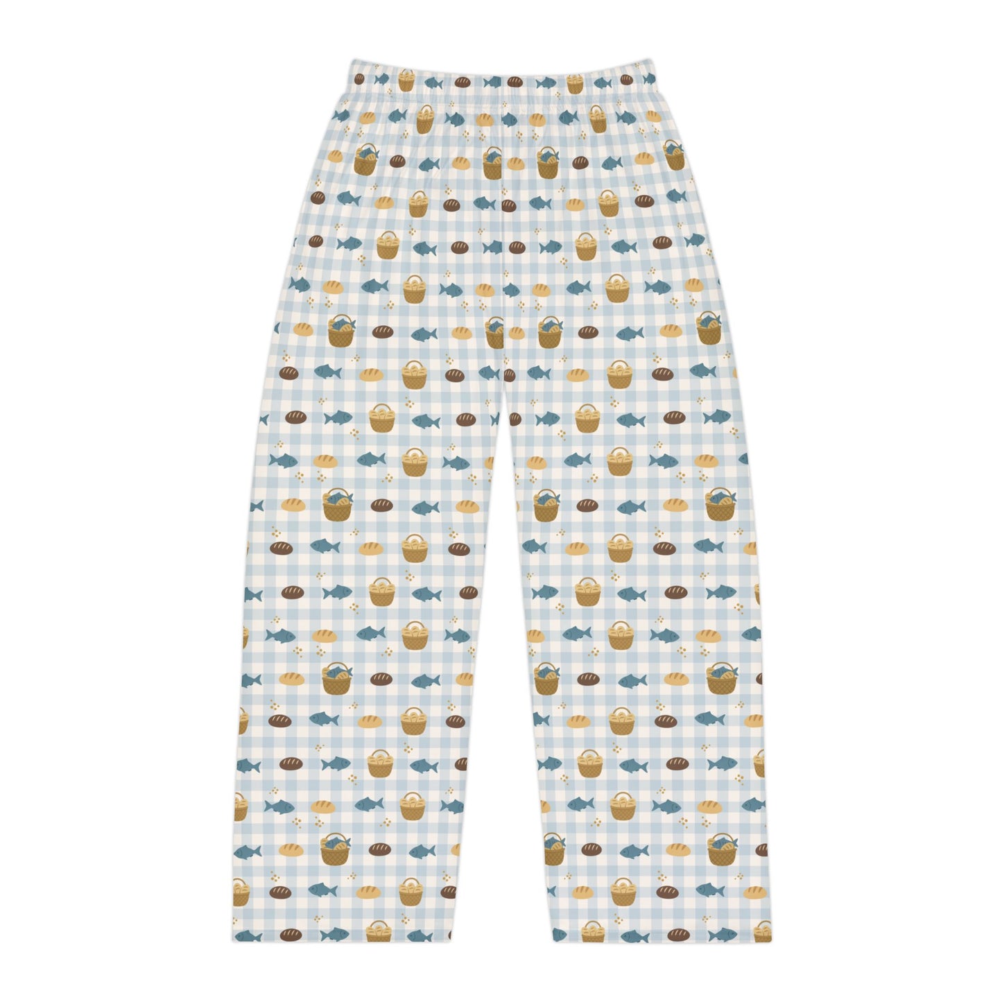 Men's Blessing Pyjama Pants | Fishes & Loaves (Blue)
