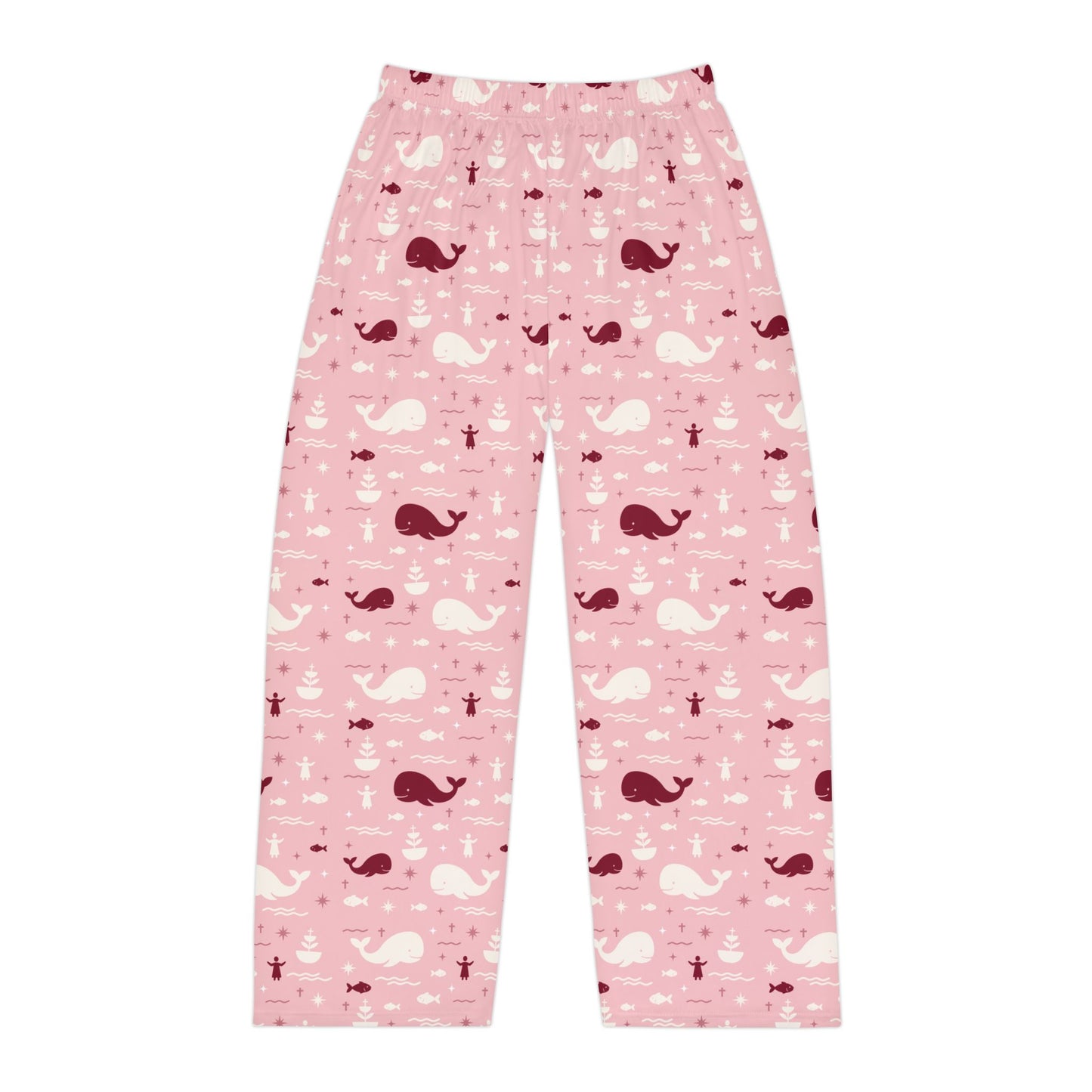 Men’s Blessing Pyjama Pants | Jonah & the Whale (Pink)