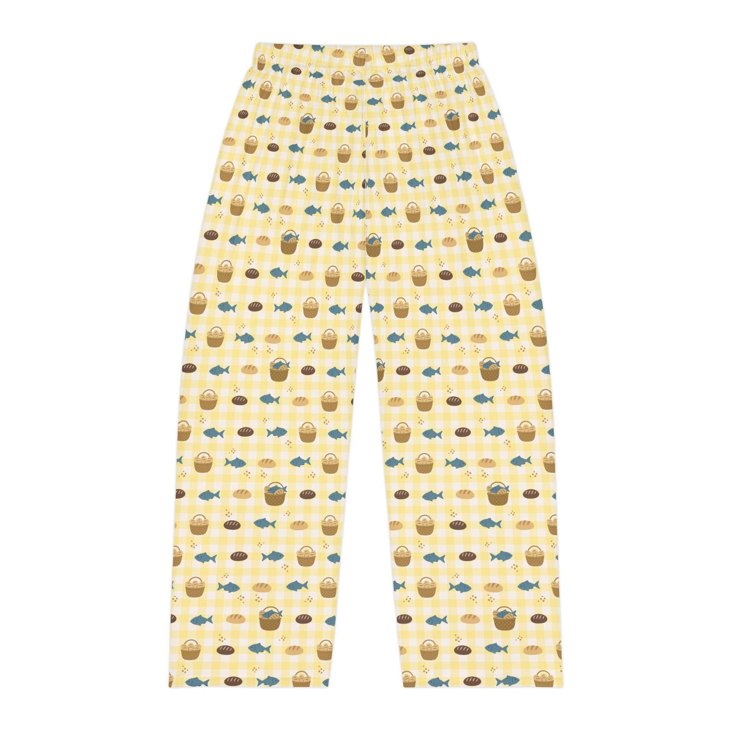 Men’s Blessing Pyjama Pants | Fishes & Loaves (Yellow)