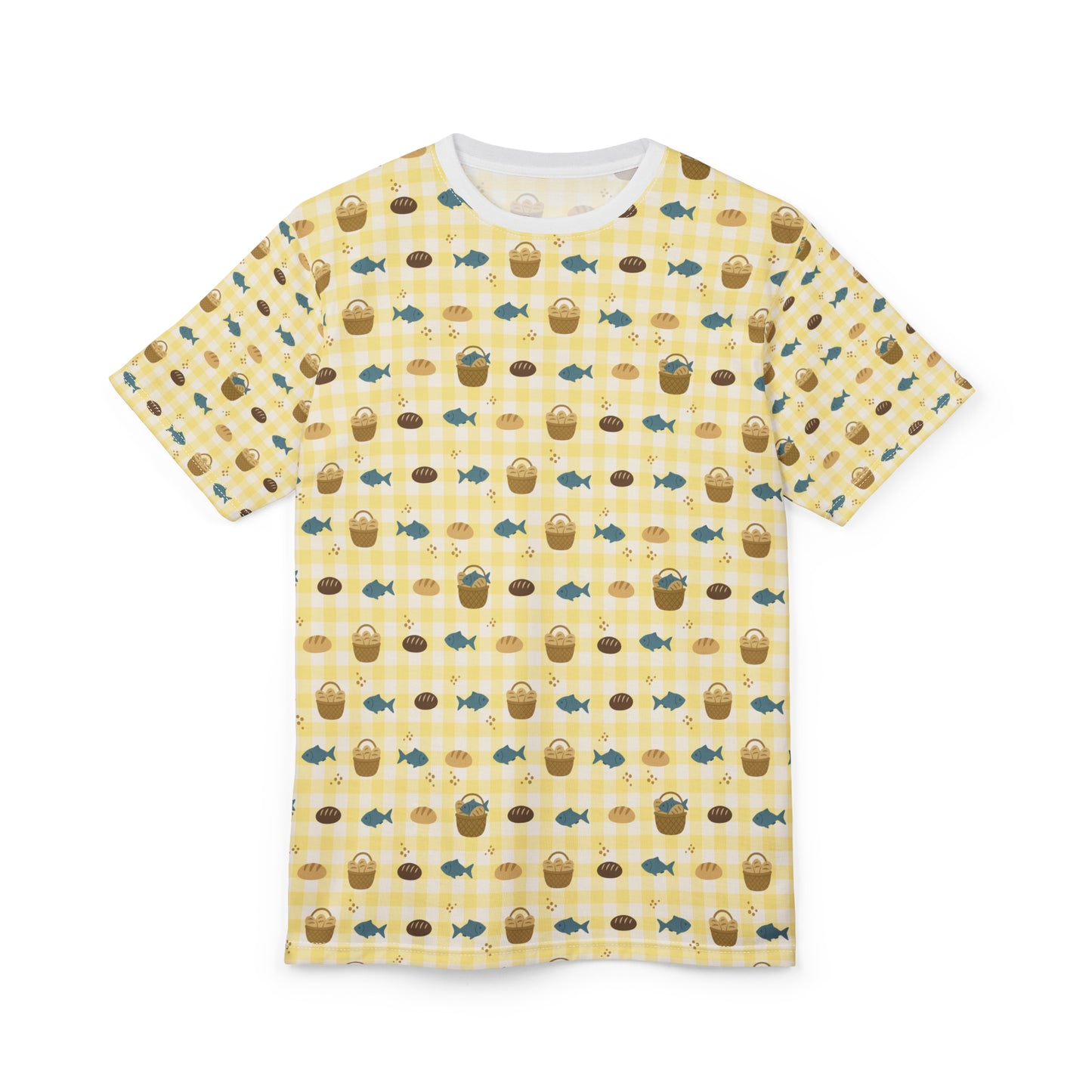 Blessing Pyjama Tee | Fishes & Loaves (Yellow)