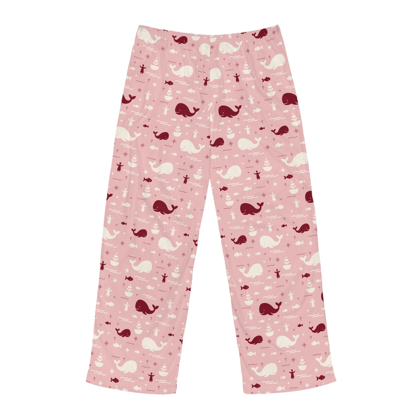 Men’s Blessing Pyjama Pants | Jonah & the Whale (Pink)