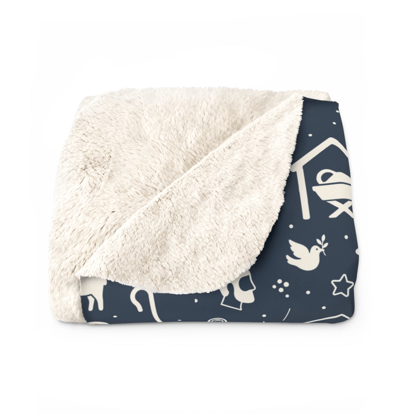 Haven Sherpa Blanket | Nativity Night