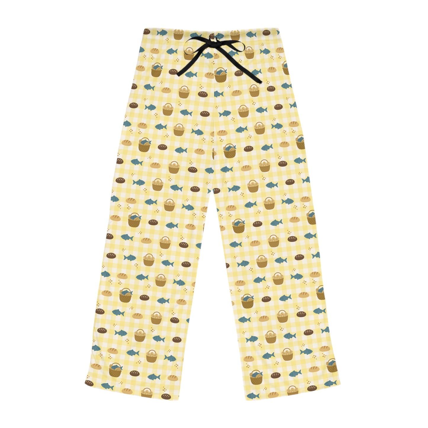 Women’s Blessing Pyjama Pants | Fishes & Loaves (Yellow)
