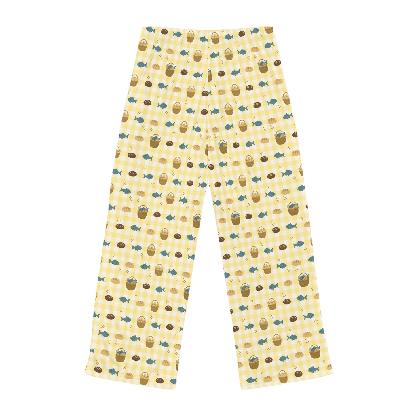 Women’s Blessing Pyjama Pants | Fishes & Loaves (Yellow)