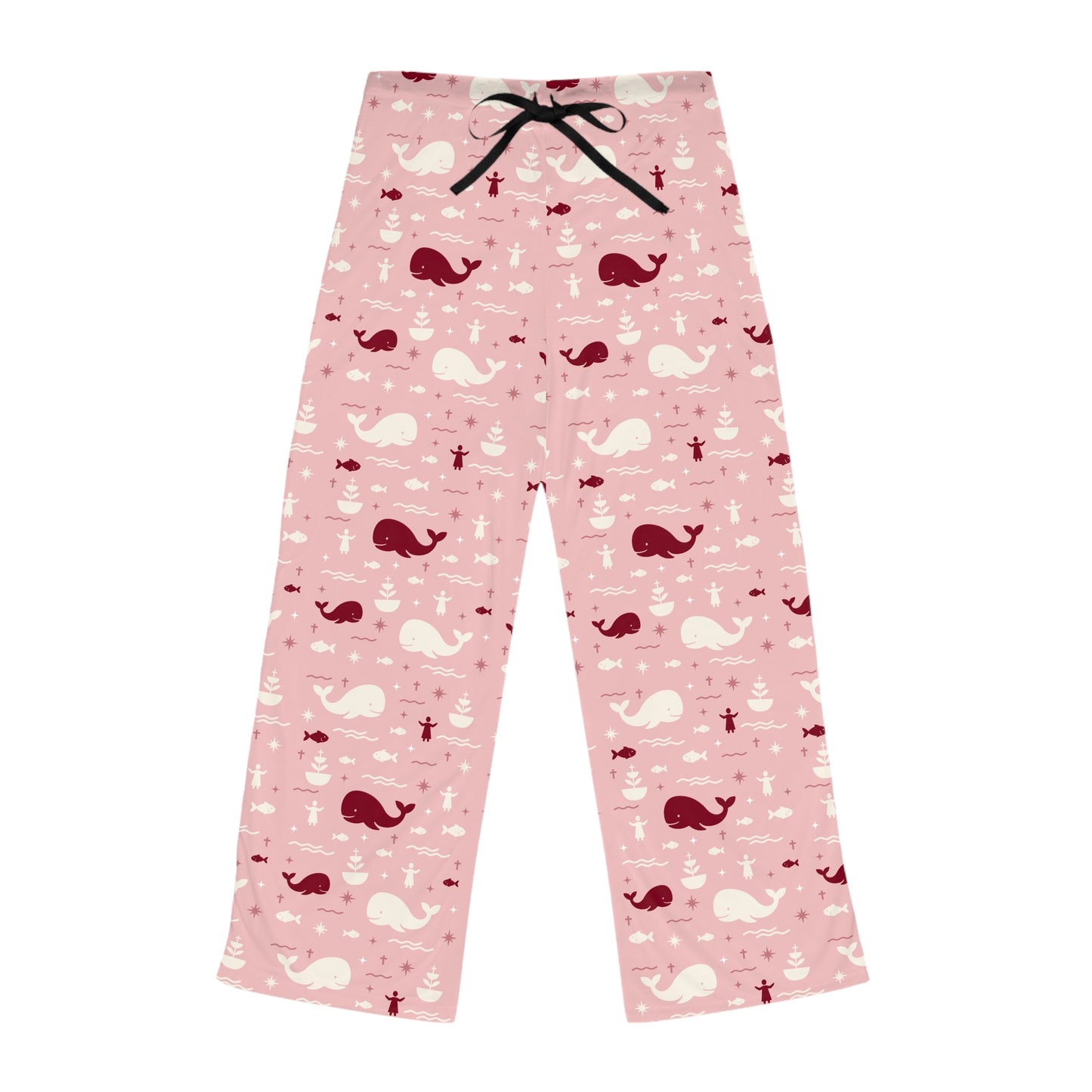 Women’s Blessing Pyjama Pants | Jonah & the Whale (Pink)