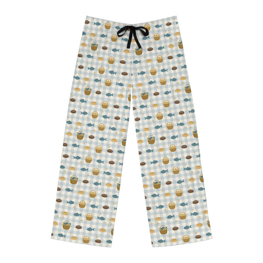 Men’s Blessing Pyjama Pants | Fishes & Loaves (Blue)