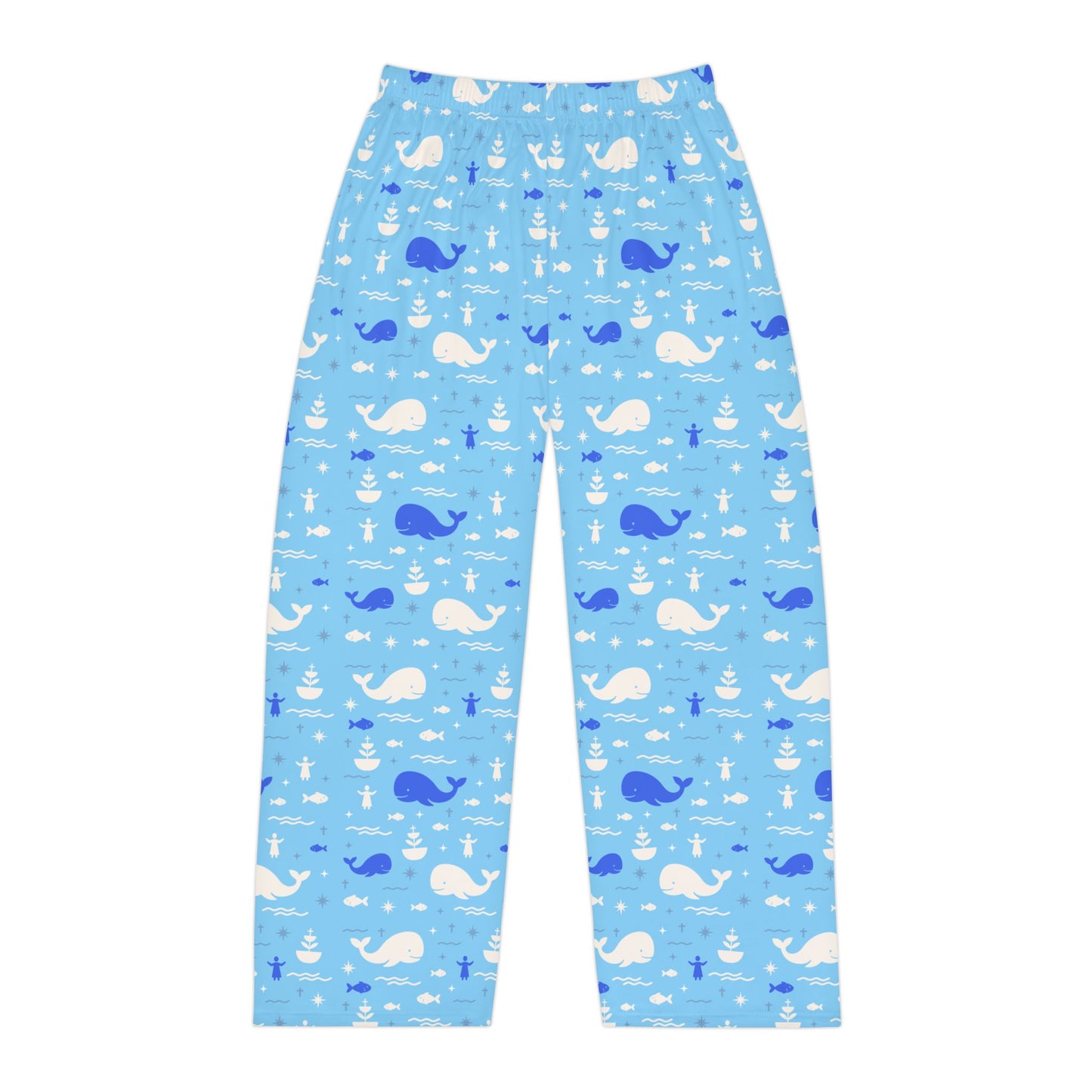 Men’s Blessing Pyjama Pants | Jonah & the Whale (Pink)
