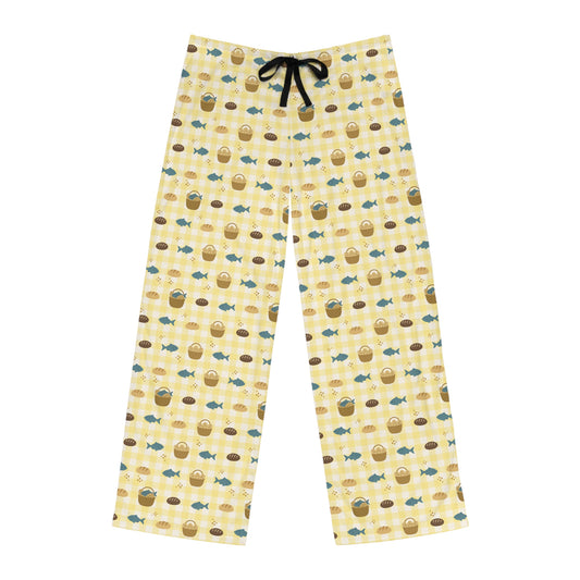 Men’s Blessing Pyjama Pants | Fishes & Loaves (Yellow)
