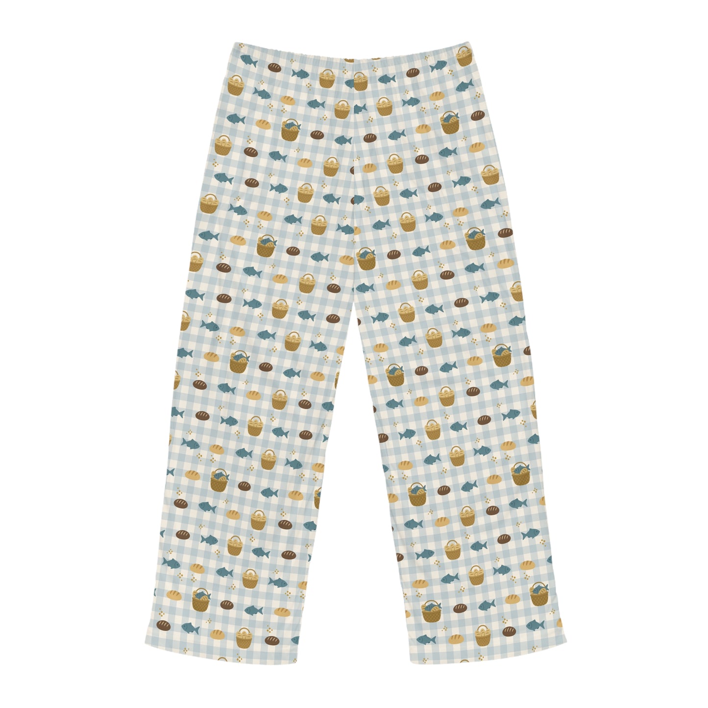 Men’s Blessing Pyjama Pants | Fishes & Loaves (Blue)