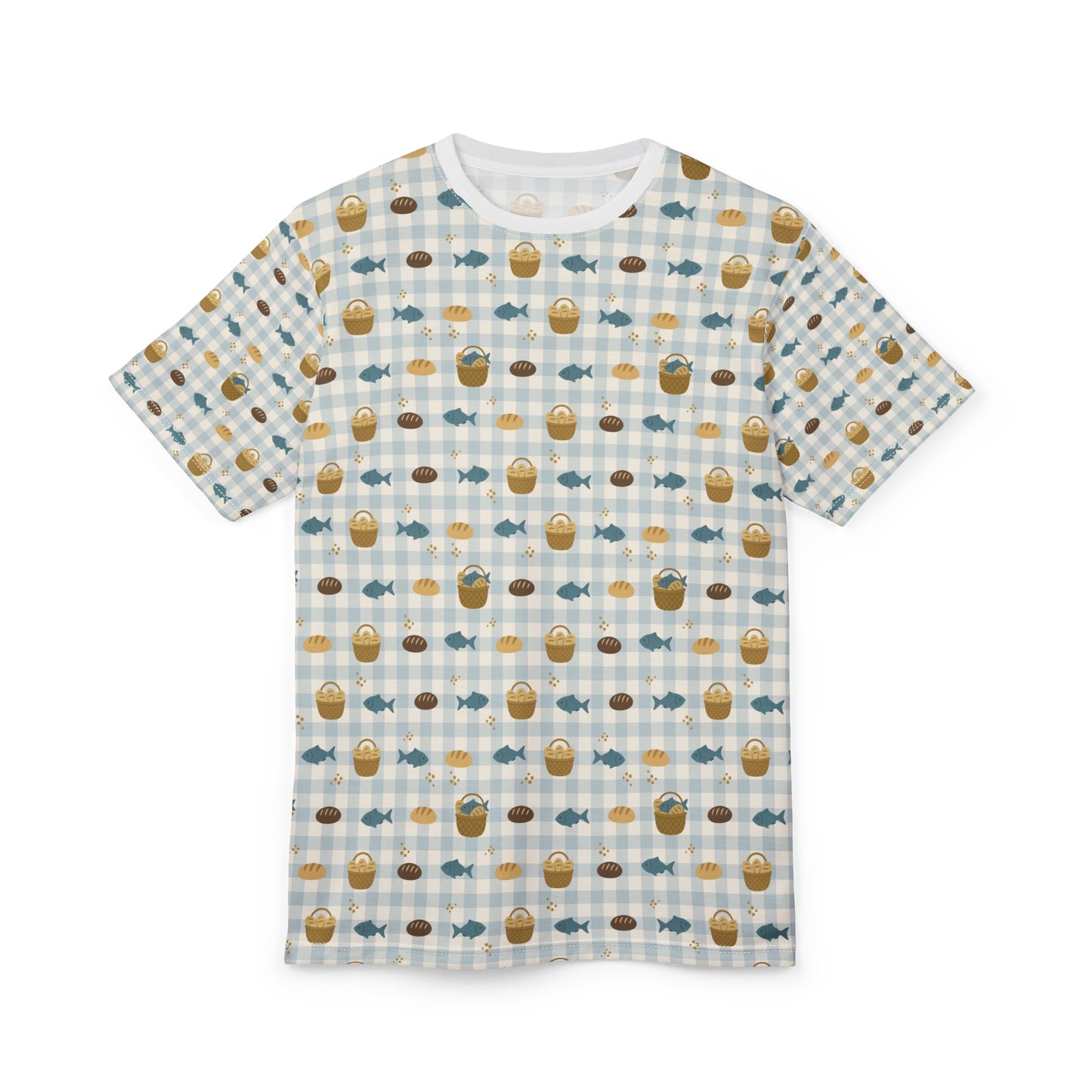 Blessing Pyjama Tee | Fishes & Loaves (Blue)