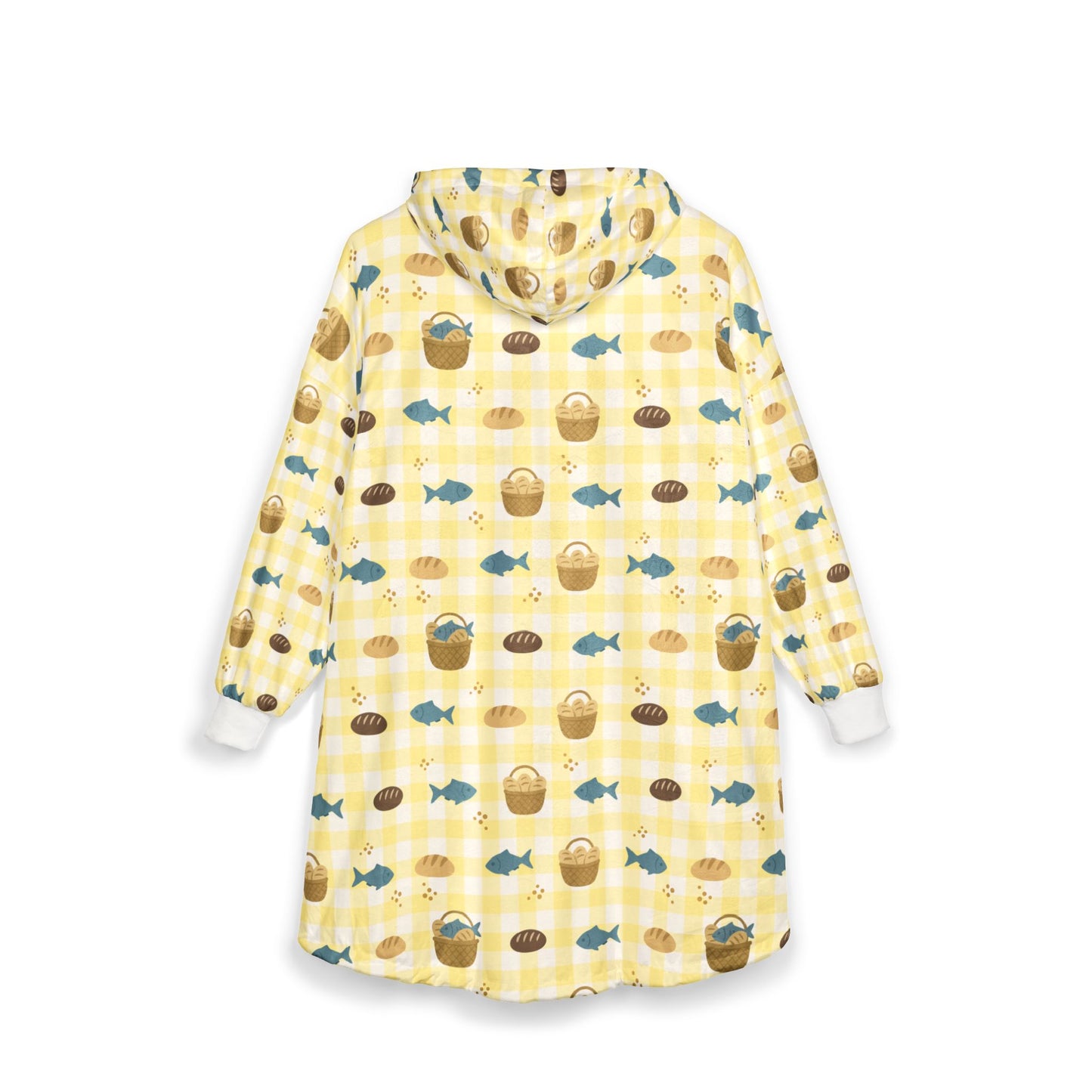 Lelu Wearable Blanket | Fishes & Loaves (Yellow)