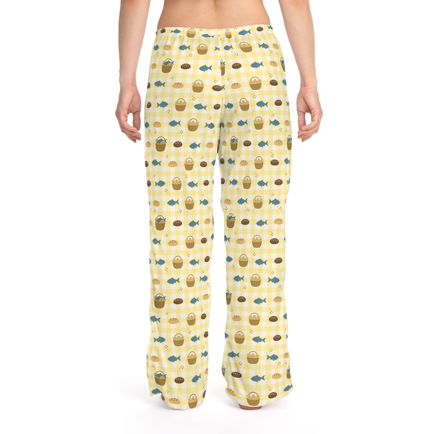 Women’s Blessing Pyjama Pants | Fishes & Loaves (Yellow)