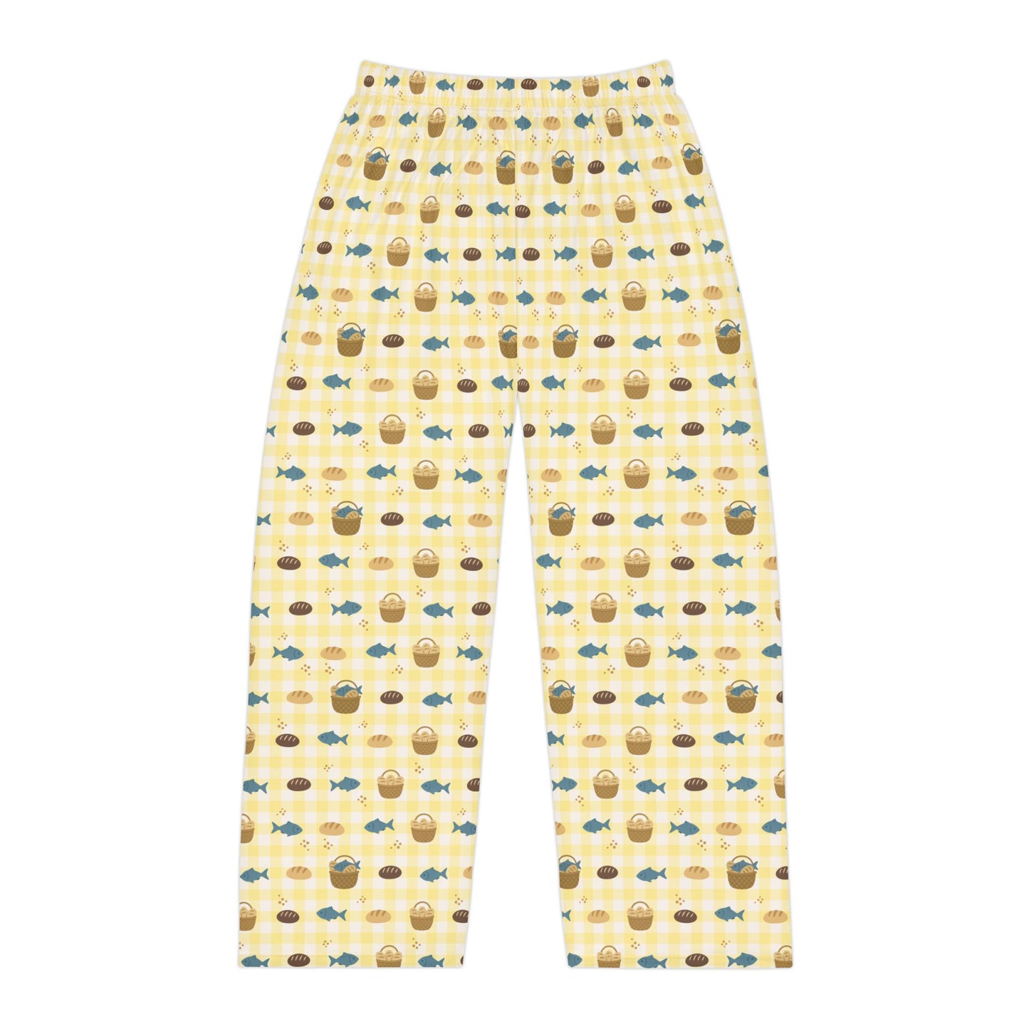 Men’s Blessing Pyjama Pants | Fishes & Loaves (Yellow)