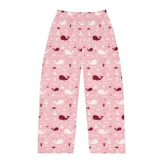 Men’s Blessing Pyjama Pants | Jonah & the Whale (Pink)