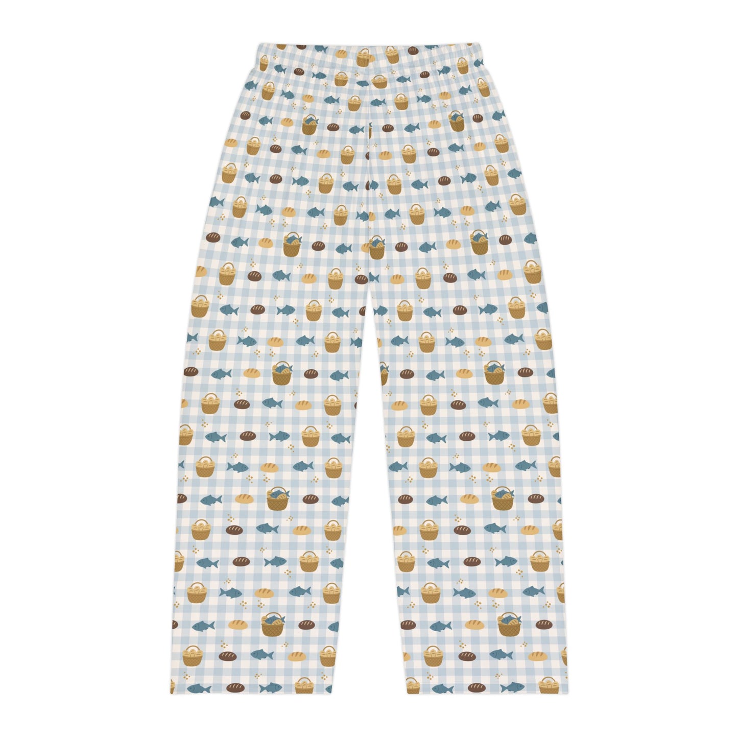 Men's Blessing Pyjama Pants | Fishes & Loaves (Blue)