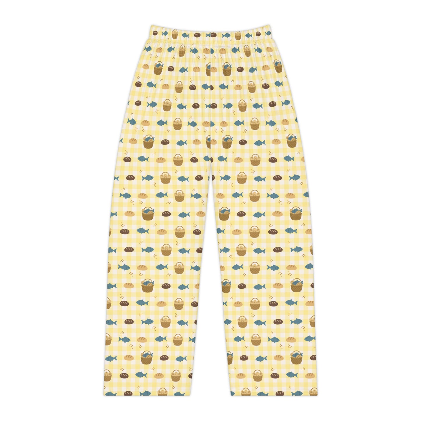 Women’s Blessing Pyjama Pants | Fishes & Loaves (Yellow)