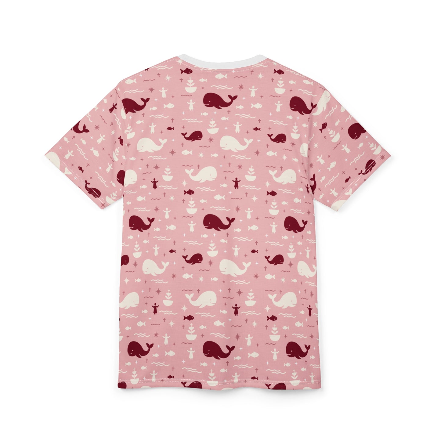 Blessing Pyjama Tee | Jonah & the Whale (Pink)