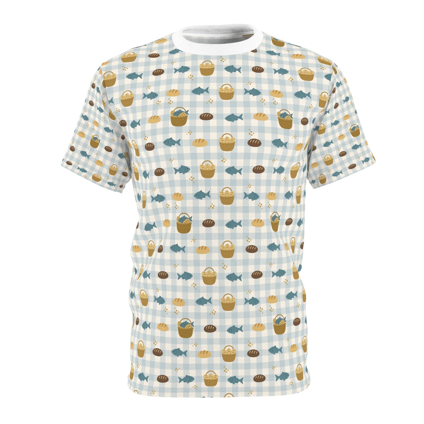 Blessing Pyjama Tee | Fishes & Loaves (Blue)