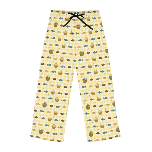 Women’s Blessing Pyjama Pants | Fishes & Loaves (Yellow)