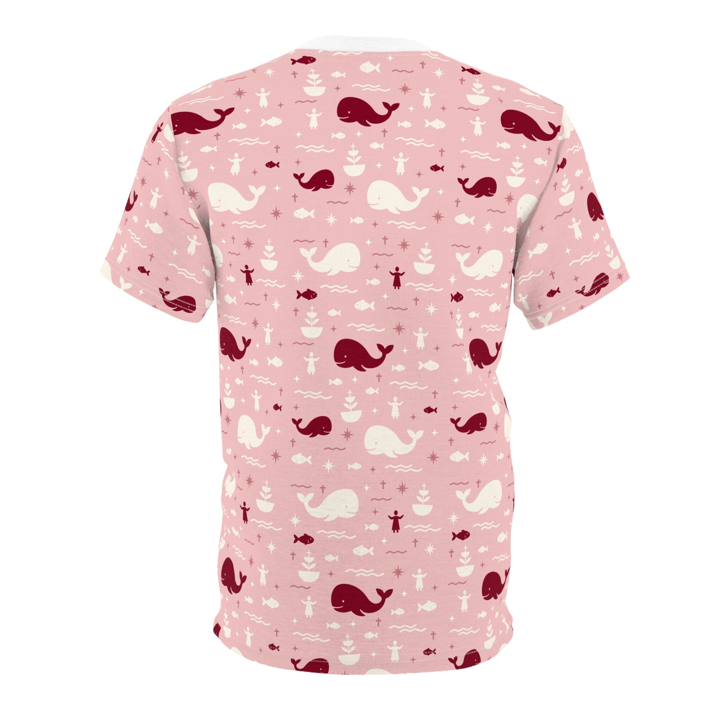 Blessing Pyjama Tee | Jonah & the Whale (Pink)