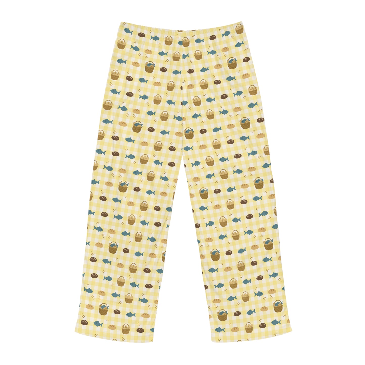 Men’s Blessing Pyjama Pants | Fishes & Loaves (Yellow)
