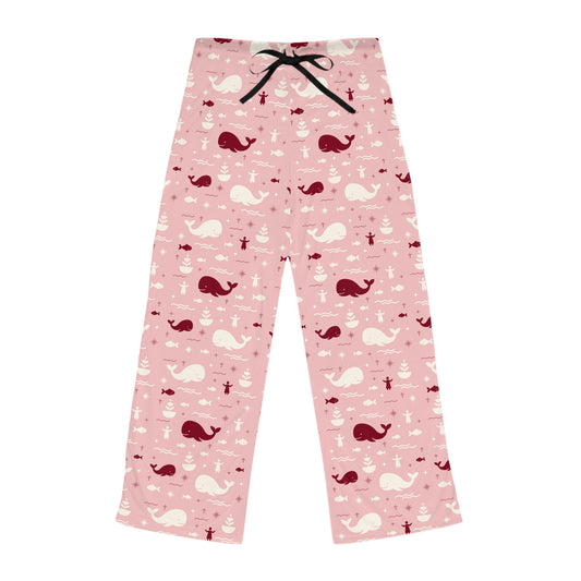 Women’s Blessing Pyjama Pants | Jonah & the Whale (Pink)